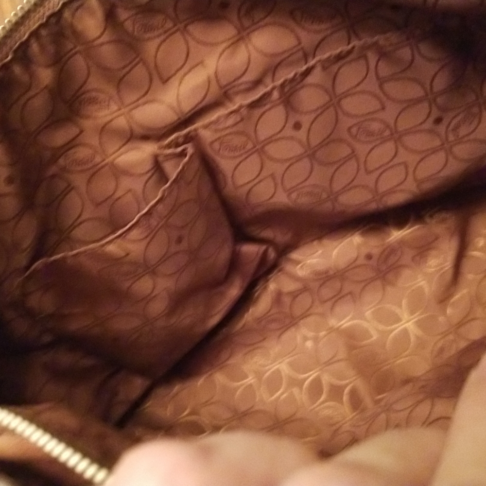 Fossil long live vintage large satchel! SO PRETTY! - Picture 11 of 14
